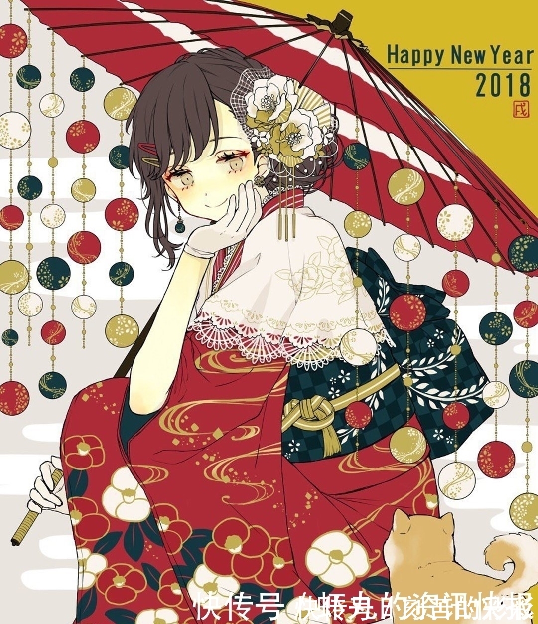 jiojio&独特的线条走向、鲜艳的配色,一眼就心动系列插画