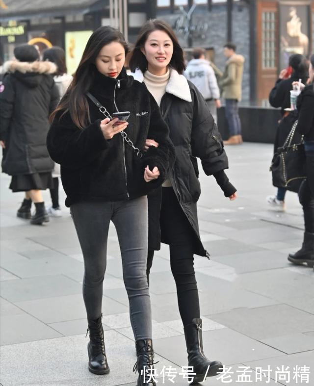 让“黑白色”不再单调, 冬天基础色这么穿, 简单大方不俗套