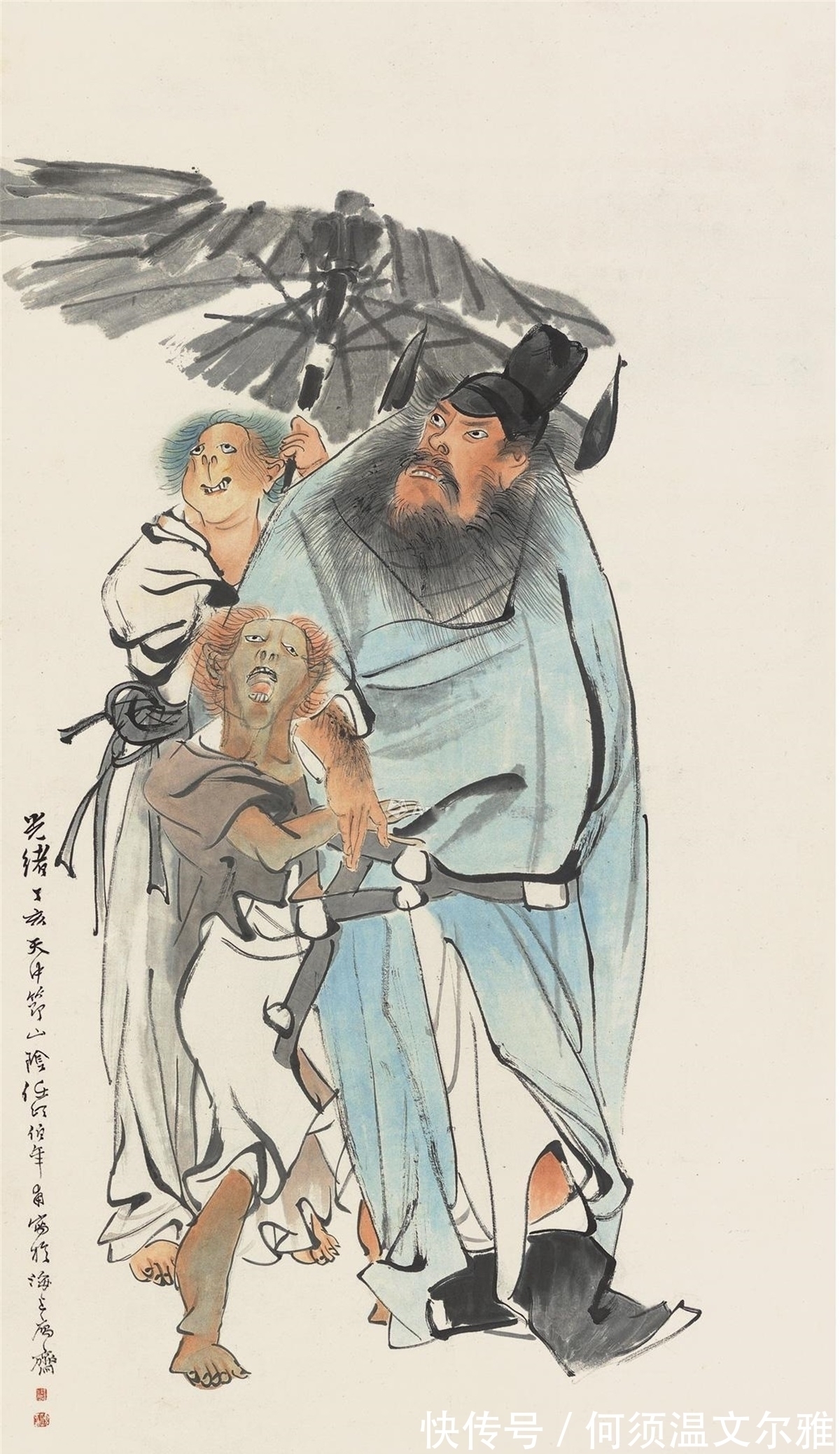 任伯年@海派名家四杰:任伯年、吴昌硕、虚谷、蒲华,大师级作品有多厉害