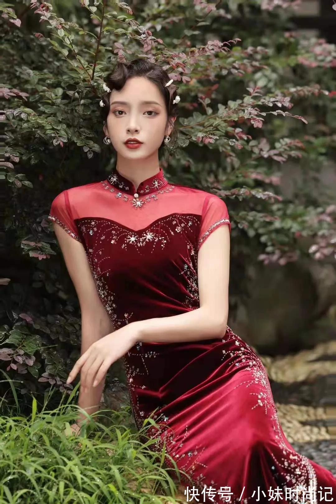 好处|高腰旗袍的好处,不要跟着潮流或者随着大众,如何给你的美丽加分