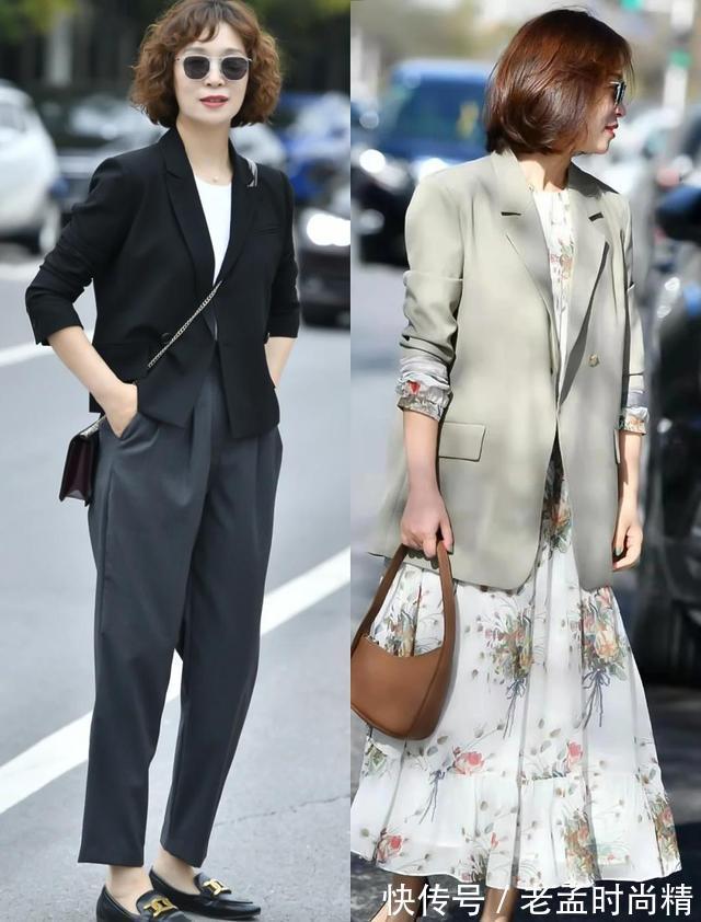 裤长 阔腿裤过时了,今年秋季流行“拖地裤”,五六十岁的女人穿好美