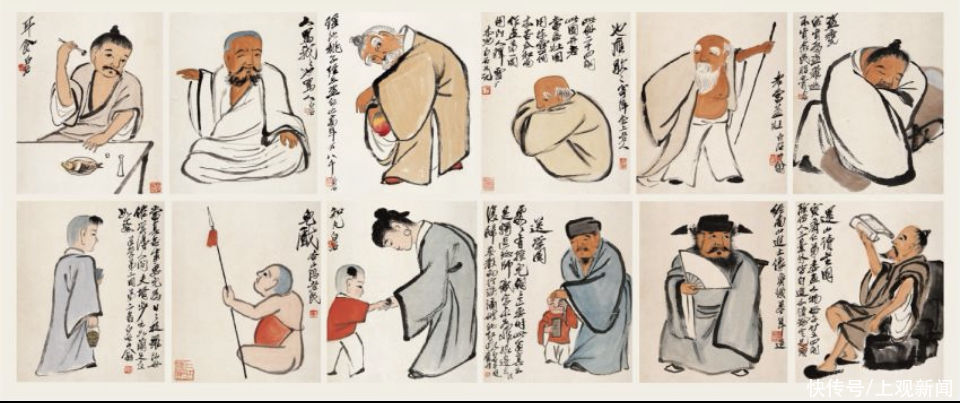 艺术|张大千、齐白石同场“竞技”,京沪双城迎艺术盛事,“南张北齐”艺术大展将至