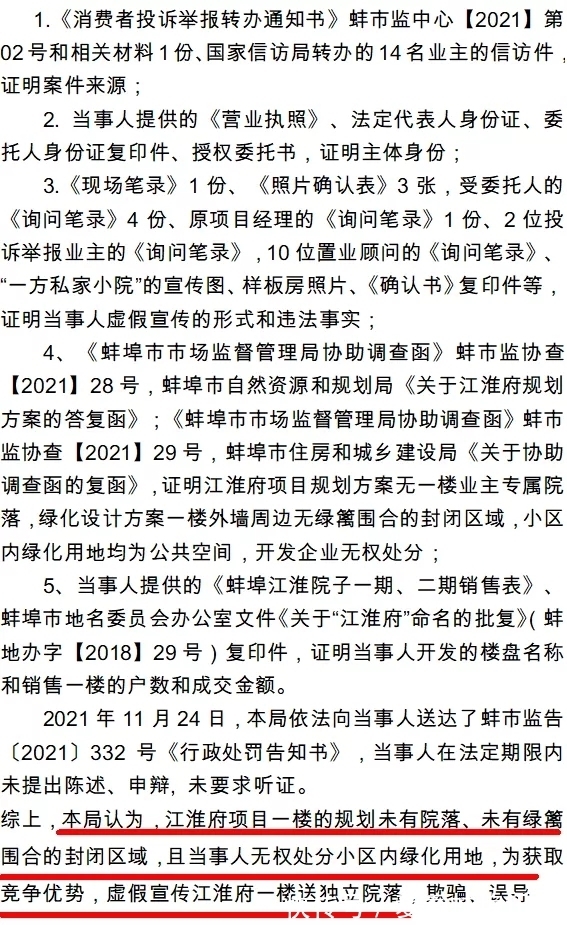 房地产|蚌埠一房地产项目虚假宣传，被罚190万元