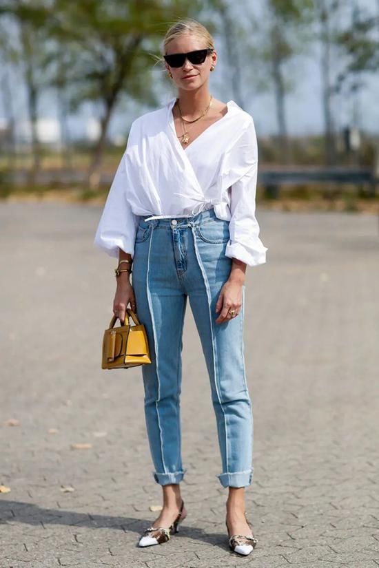 搭配|白衬衣搭配好了就是百搭神器！