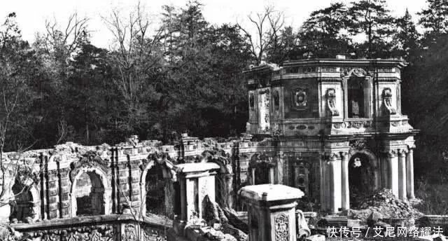 圆明园|大火后的圆明园,那时还没今天这么破败,最后一张珍贵(组图)