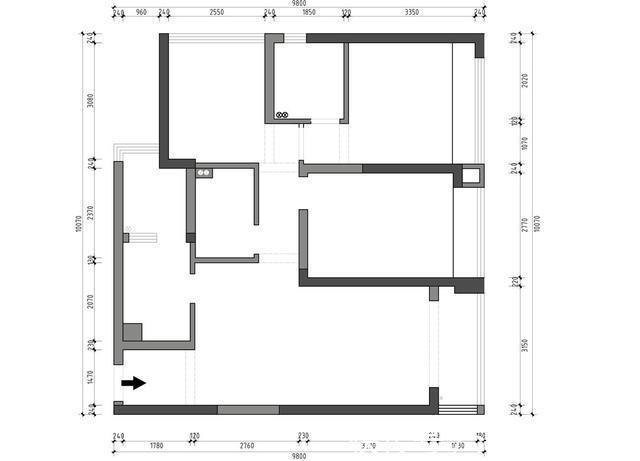 空间|三房两厅95㎡，就喜欢这样的干净舒适，宅在家也是一种享受