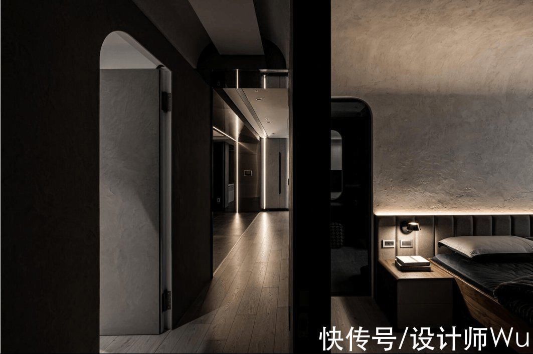 餐厨|深圳115㎡现代岩灰居所，凝合生活与光阴的挥洒笔触