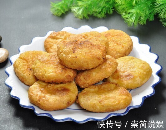 炸制|油炸糕怎么做记住两个重要步骤，外酥里嫩，软糯好吃