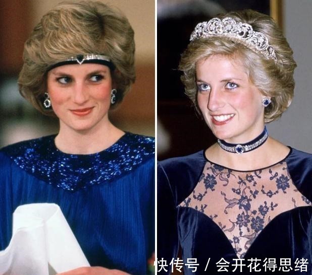 项链 戴妃有多时髦一条项链戴出几种风格穿搭,堪称殿堂级的时髦精!