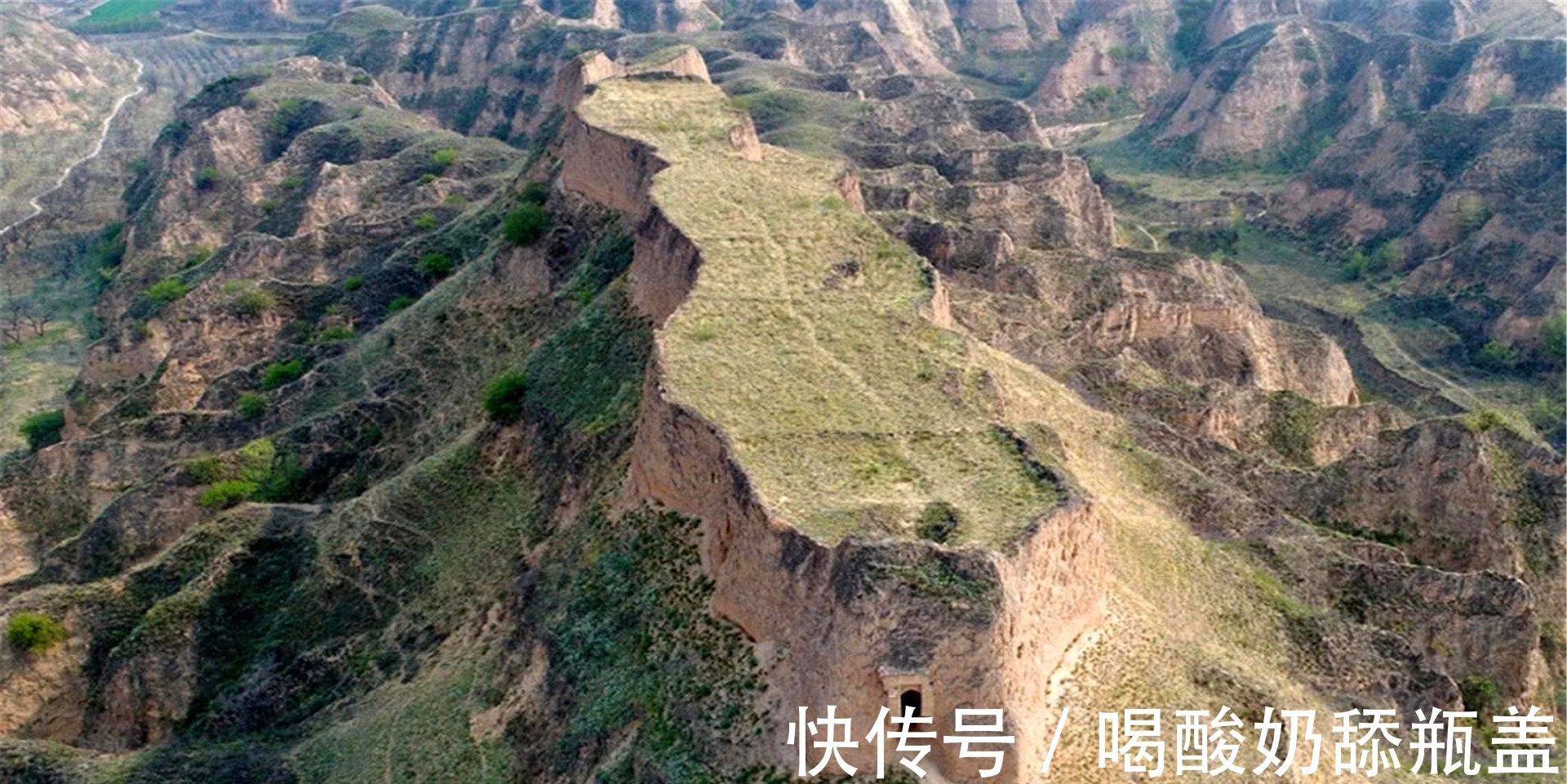 木板|黄土高坡100米墙隐藏着神秘的城堡，80岁的老大姨揭开了秘密