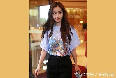  太会|Angelababy太会穿了吧，日常可爱少女穿搭，时尚又减龄