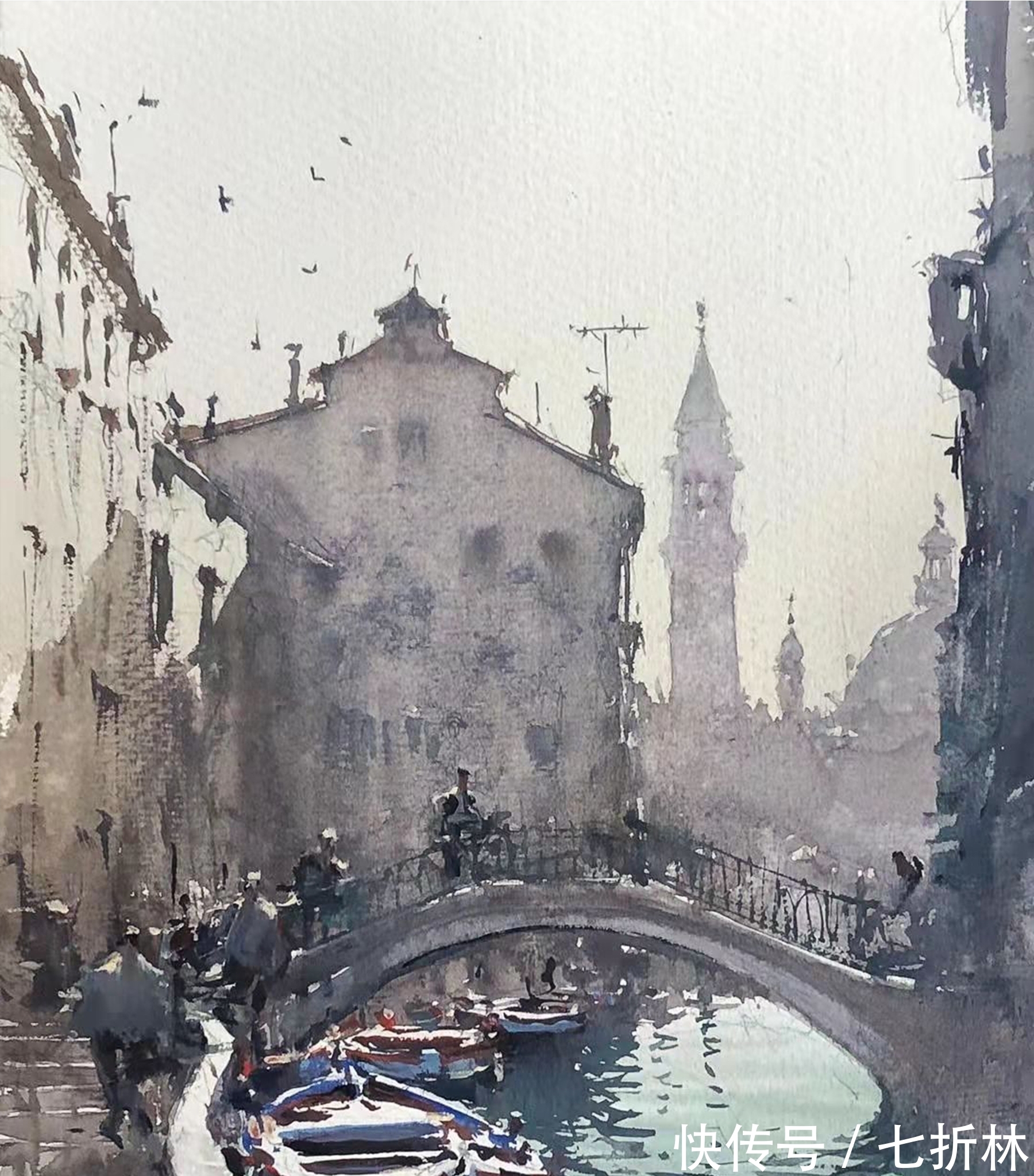 终身成就奖$他是外光绘画终身成就奖得主,他是水彩艺术大师Joseph Zbukvic