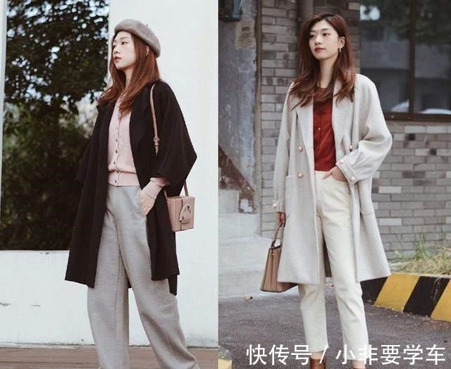 毛衣 大衣里面搭什么不如学学这4种叠穿方法,承包你的秋冬时髦感!