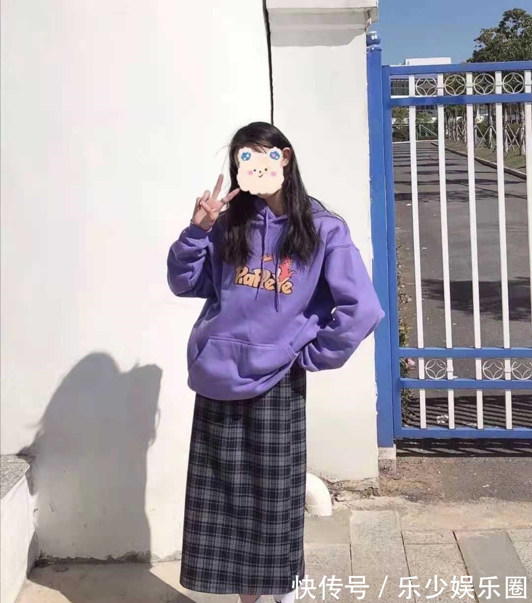 搭配|格子半身裙搭配什么上衣好看