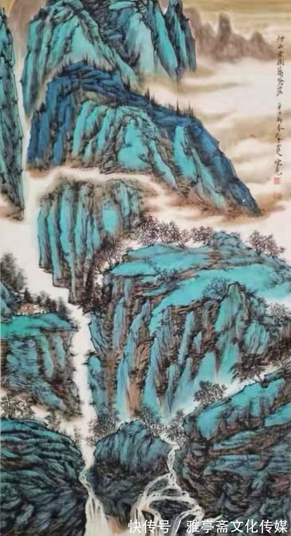 中国美术$《金虎纳福·新年迎春》实力派艺术名家陈尧