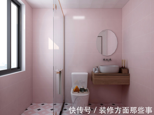 装饰|84平现代风三居室客厅粉色为主,有着少女心的装饰很清新