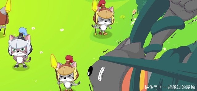 《喜羊羊与灰太狼》异国大营救出现的穿帮镜头,皓月居然有三只手