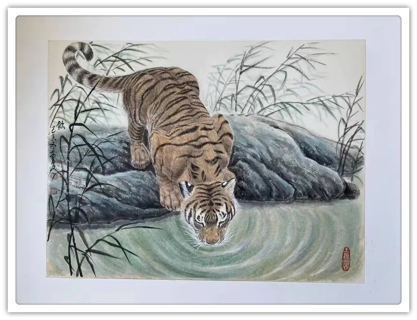 优秀奖@「名家贺岁」书画家王安勇:2022虎年新春特刊