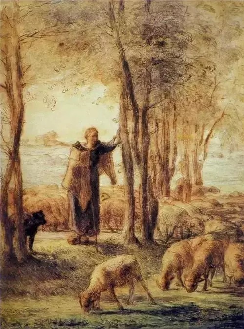 保罗·德拉罗什&法国画家 | 米勒最美素描