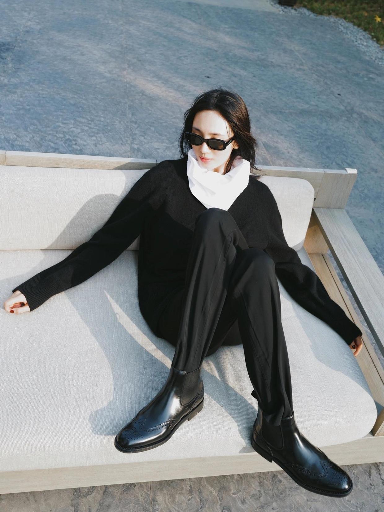 小姐姐|冬日超火的短靴造型,大气中不乏女人味,甜酷女王就是你