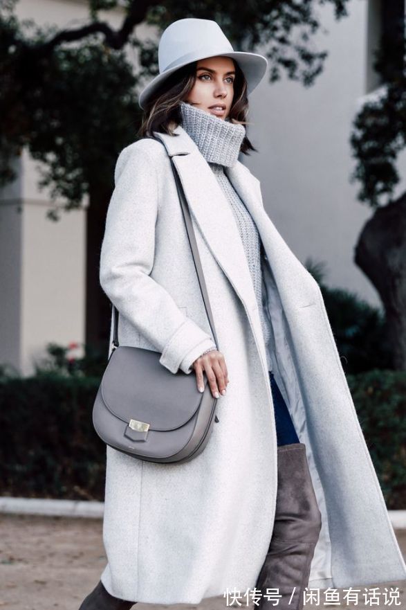 搭配|讲真,冬天会穿“白色”的都是时髦精,优雅减龄,上了年纪也适合