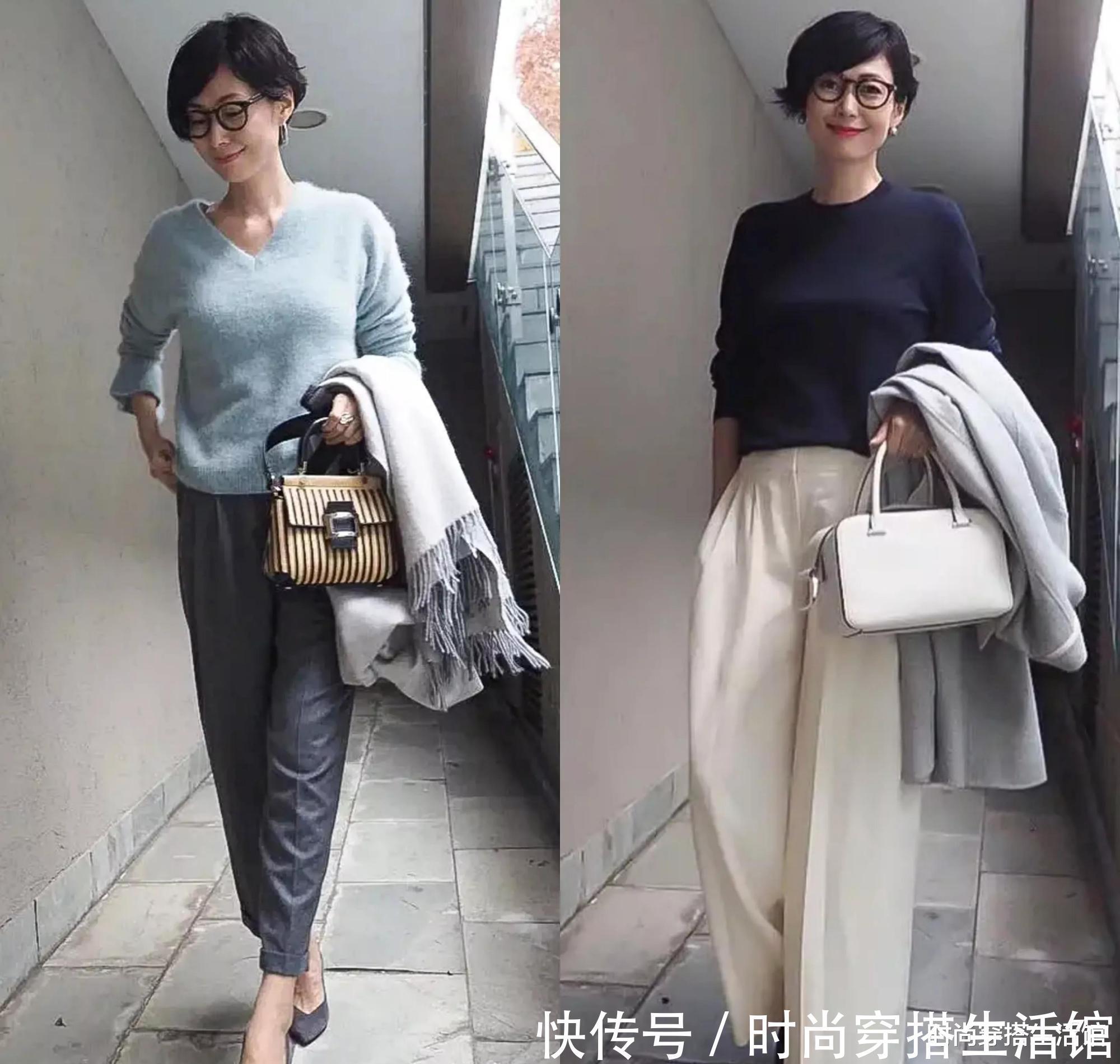 优雅|40、50岁女人如何穿搭不显老？掌握这4个技巧，优雅时髦显年轻