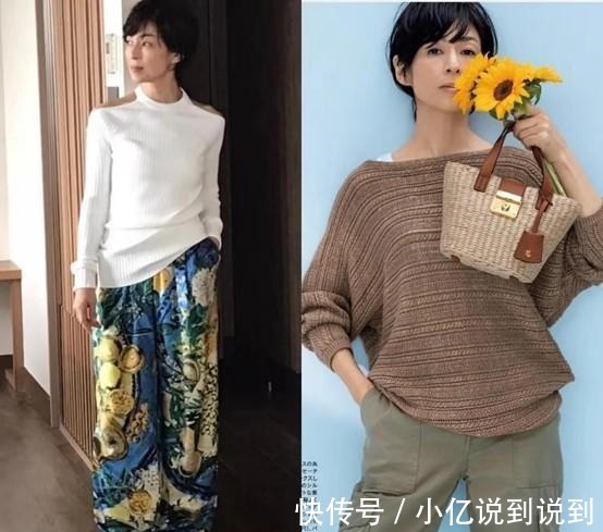 搭配 女人老了如何优雅瞧54岁博主的日常穿搭,真是岁月不败美人