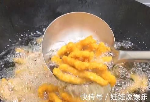 面包糠|炸鸡柳你还去外面买?大厨教你自己做,一盘成本不到10块钱!吃嗨