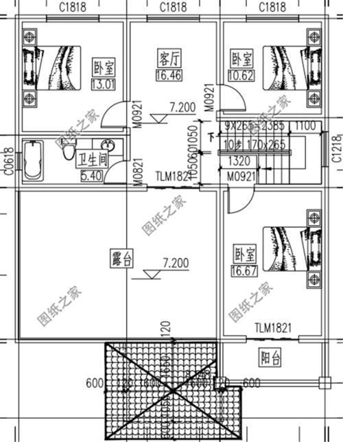 展示|乡村普通别墅房子户型图，这几款最受农村朋友的青睐，一起来看看吧