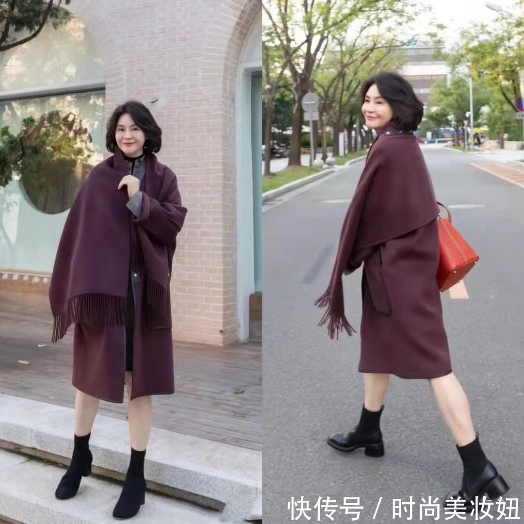 时尚|60岁女人秋冬别穿小白鞋,有这双短靴就够了,万能百搭又洋气