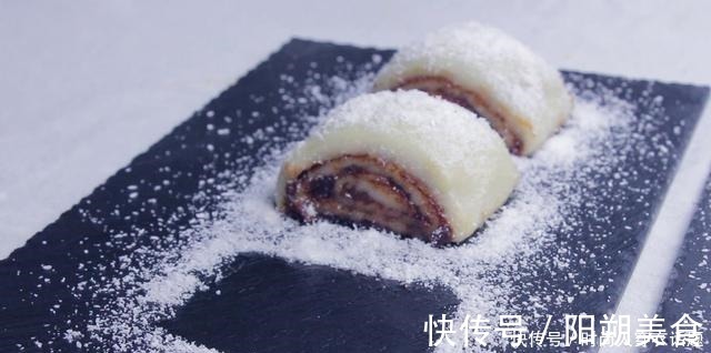 豆沙山药糯米糕，不用发面软糯香甜，简单3步，做法比驴打滚好吃