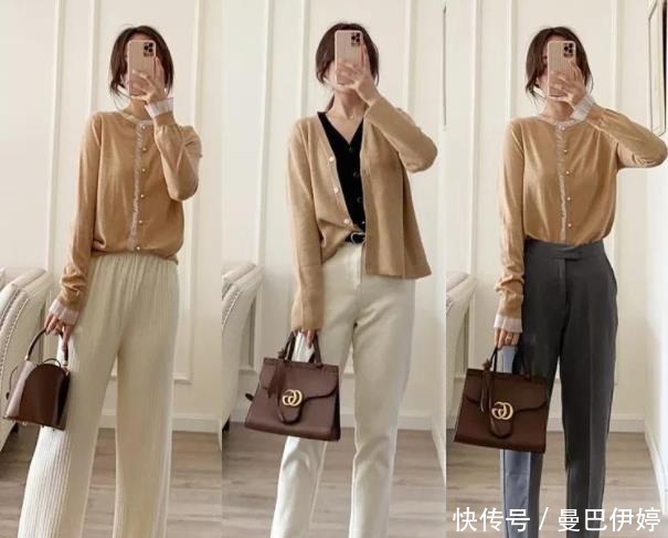 博主|35+女人不懂搭配？借鉴这位博主一衣多穿法，简约大方又气质