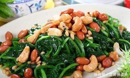 辣椒|美食推荐:香芹炒粉丝,香煎藕饼,孜然鱿鱼丝,菠菜拌腰果