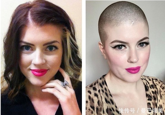 美女|18位美女换发型真大胆,直接剪成小寸头,变化真不小