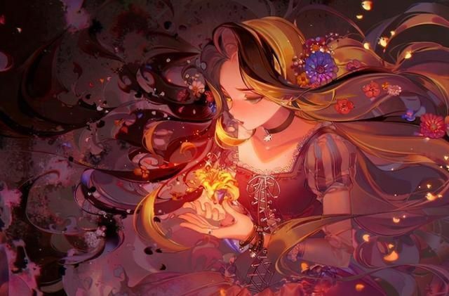 小编|当迪士尼公主换一种画风，艾莎是最美的那个，爱丽儿公主温婉如玉