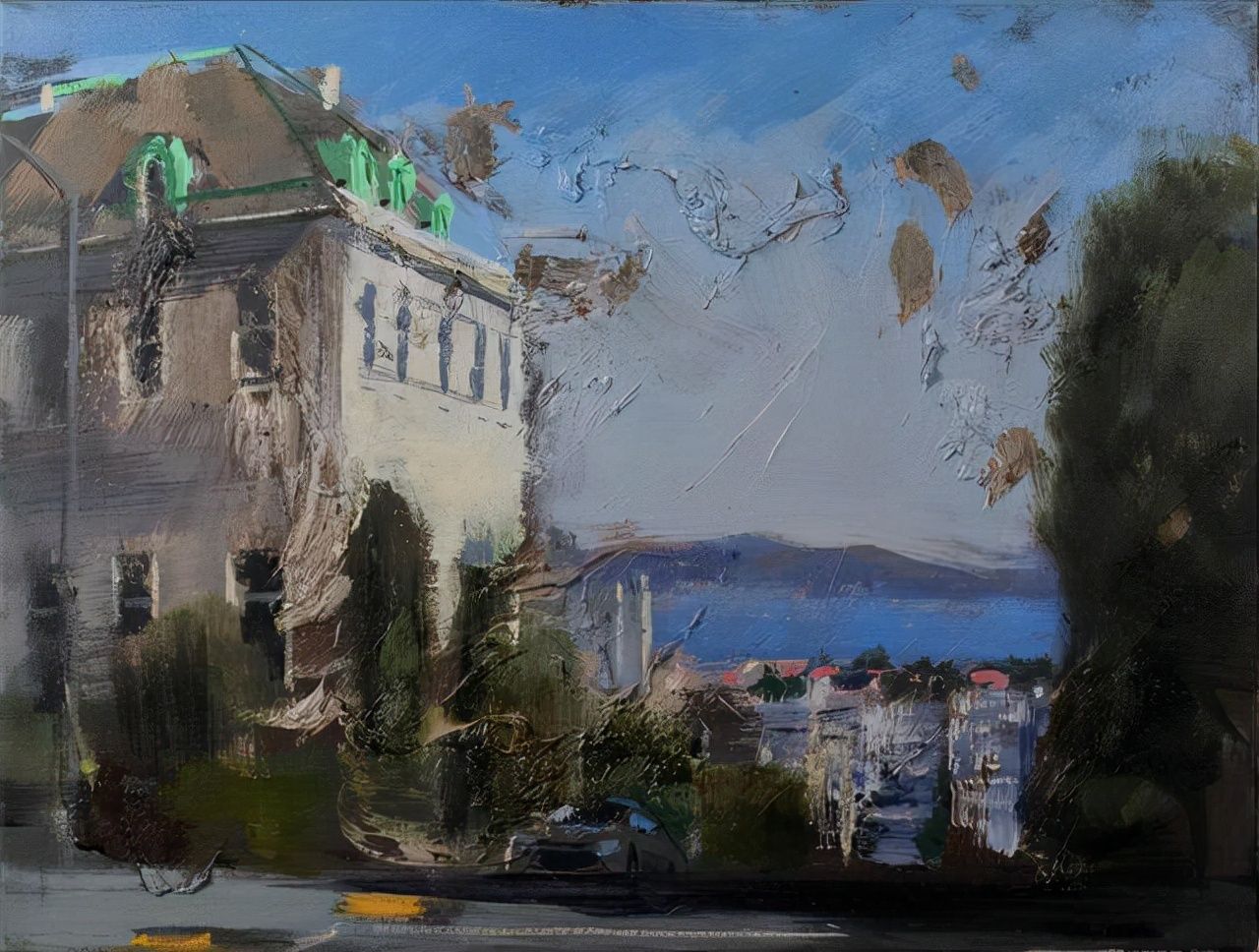 朦胧@他的画面中仿佛加上了一层滤镜！充满动感与朦胧美