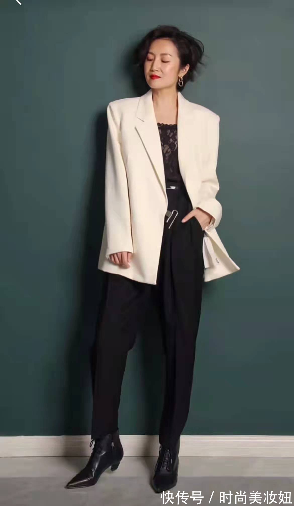 下半身|女人无论多大年纪,穿衣配色一定要高级,气质优雅到骨子里