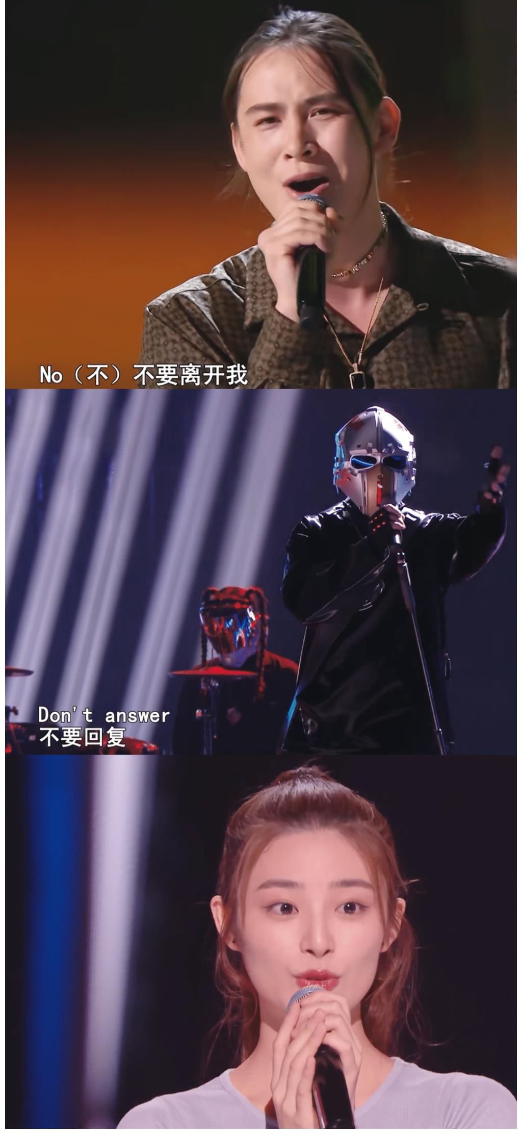黄霄云|《好声音》汪峰战队6强颜值很高，风格各异，摇滚歌王换口味了