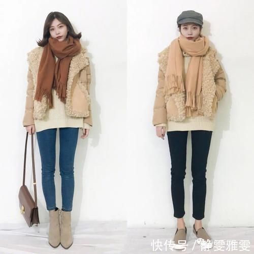 穿搭 今年流行一种保暖穿搭，叫：“靴子＋裤子”，时尚简约