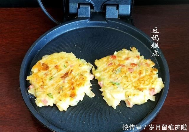 早餐饼|绿豆泡一夜，教你10分钟做成早餐饼，又香又有营养