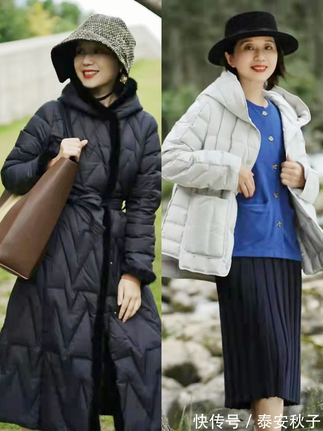 百褶裙 今冬一种新羽绒服火了,叫“遮腰不遮胯”!50岁+女人显瘦更年轻