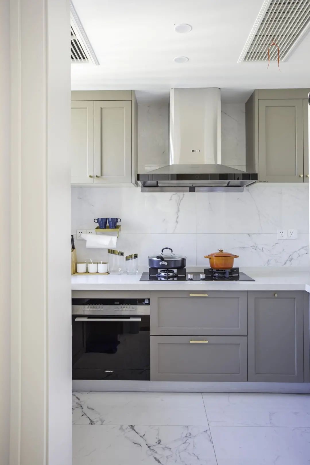 舒适|180㎡浪漫小窝,蓝与粉、灰与白,优雅情趣,轻松舒适