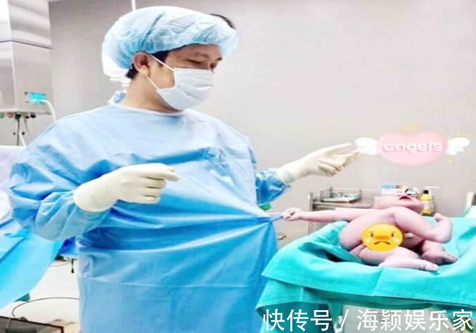 狸猫换太子|宝宝出生后用实力“复仇”,网友笑评弄疼我了还想走没门