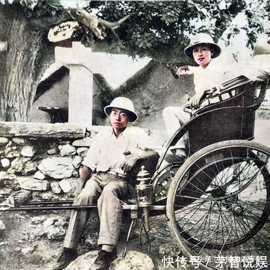 国徽&罕见梁思成和林徽因合影,气质优雅郎才女貌,两人带病设计国徽