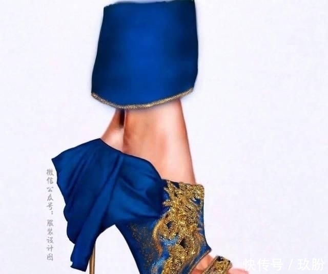 灵感|以服装为设计灵感设计出来的高跟鞋(50例高跟鞋效果图)!