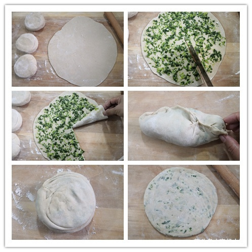 烙葱花饼,直接放葱花你就错了,多一步,立马香味扑鼻,老好吃了