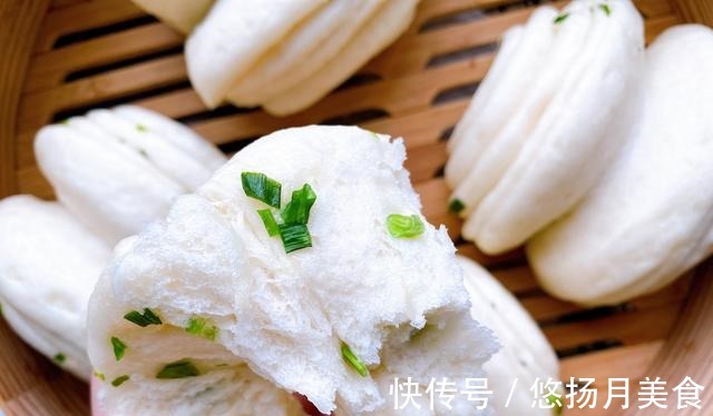葱卷怎么做好吃掌握3点,葱香浓郁不发黄,柔软筋道,凉了不硬!