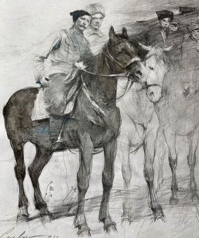 作品|养眼的素描应该是什么样子的,看看大师作品就知道了