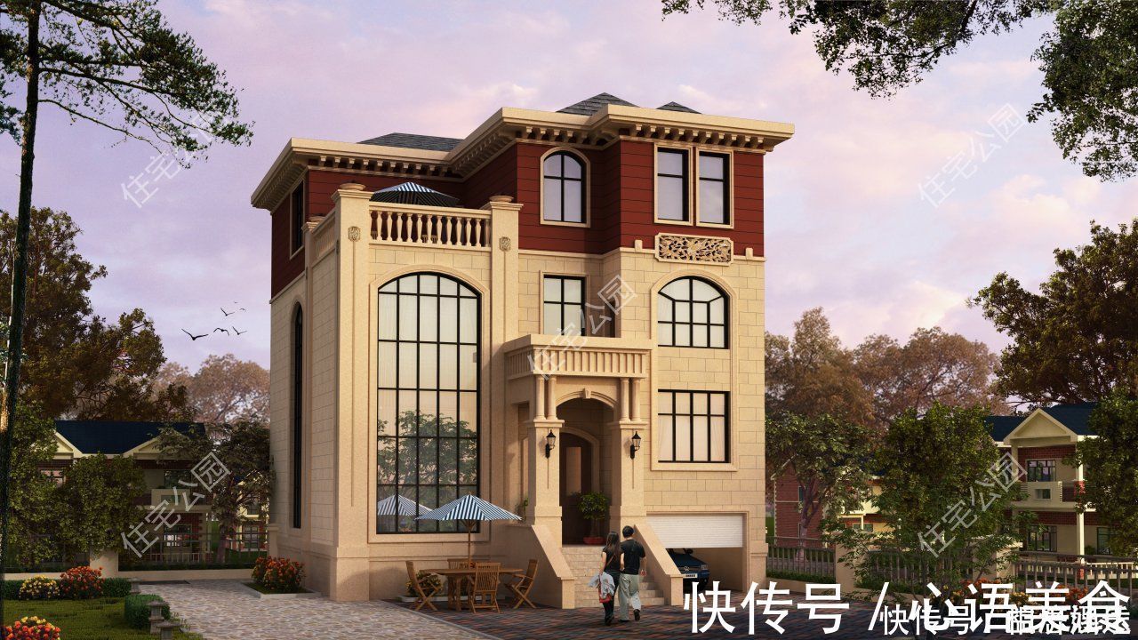 农村|这8套农村别墅火了,第6套抖音获30万赞,第3套25万就能建