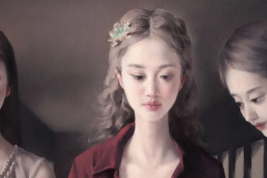 杨超@杨超:人体油画唯美而清雅脱俗,画出了东方女子的纯净与圣洁